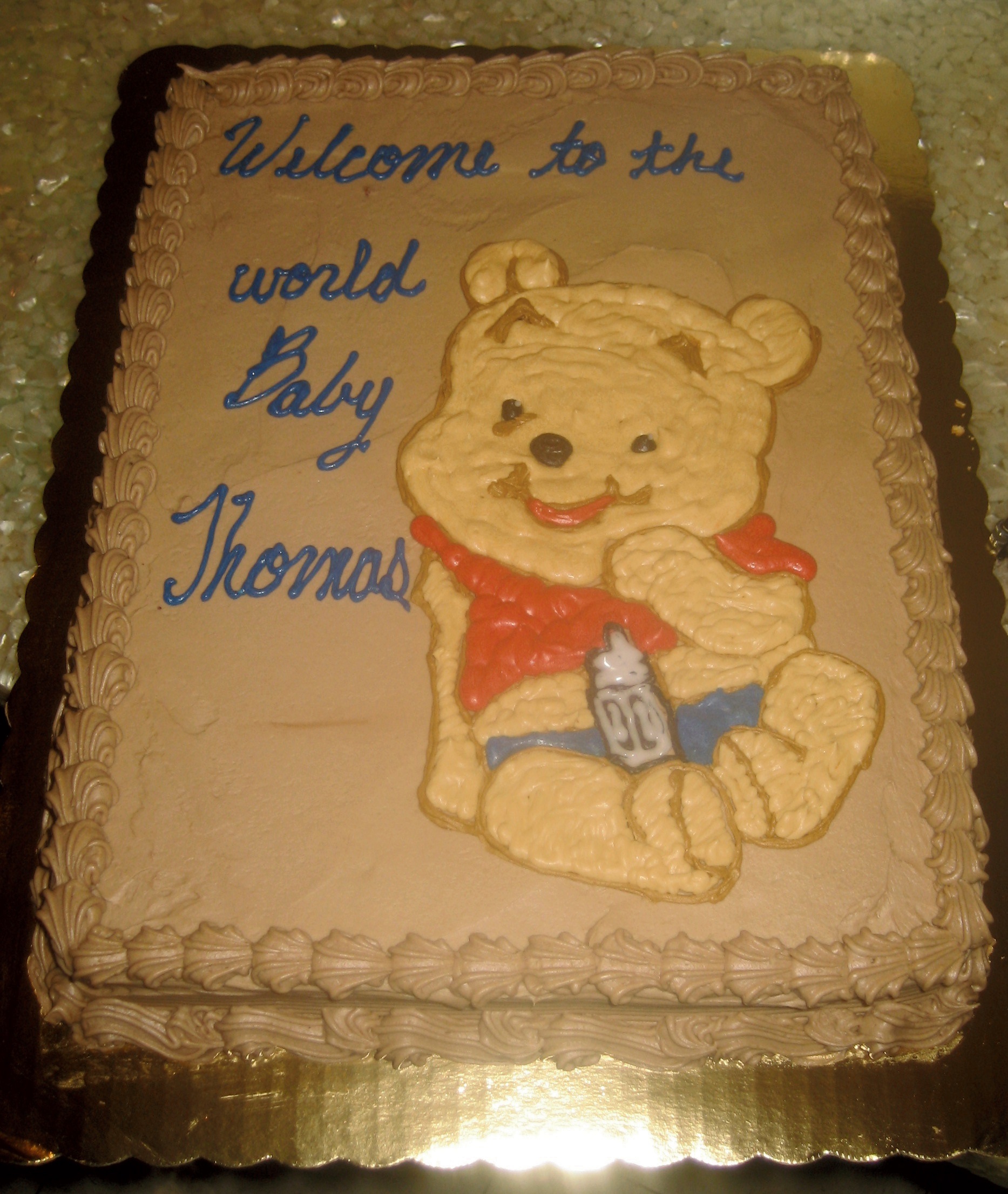 Featured image of post Baby Shower Winnie The Pooh Sheet Cake Winnie the pooh and his friends